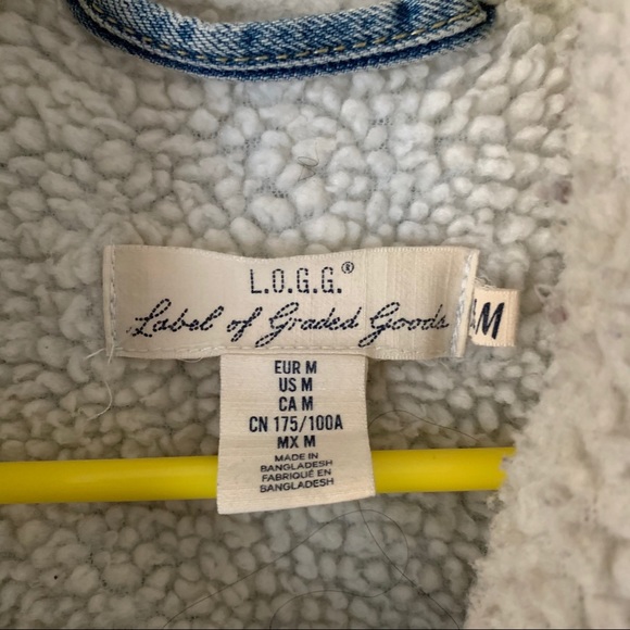 L.O.G.G. Label of Graded Goods Men’s Denim Jacket - Picture 9 of 10